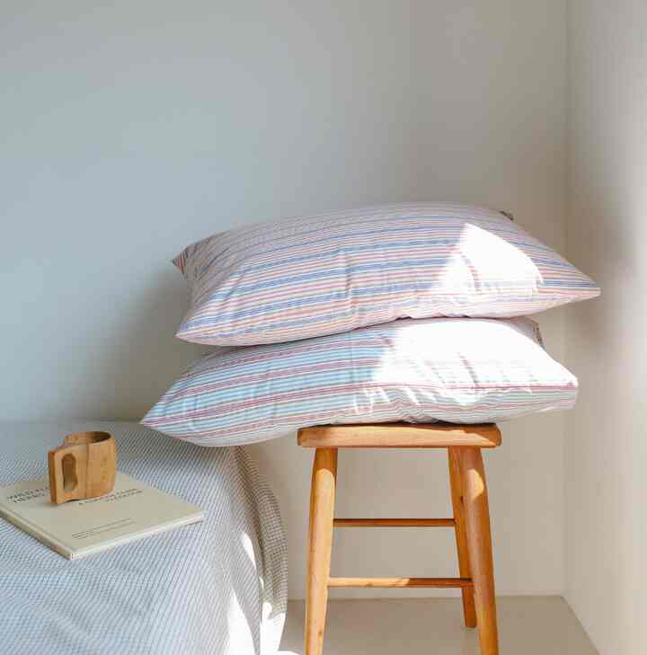 City Hall ストライプ枕カバー［3色・2サイズ］