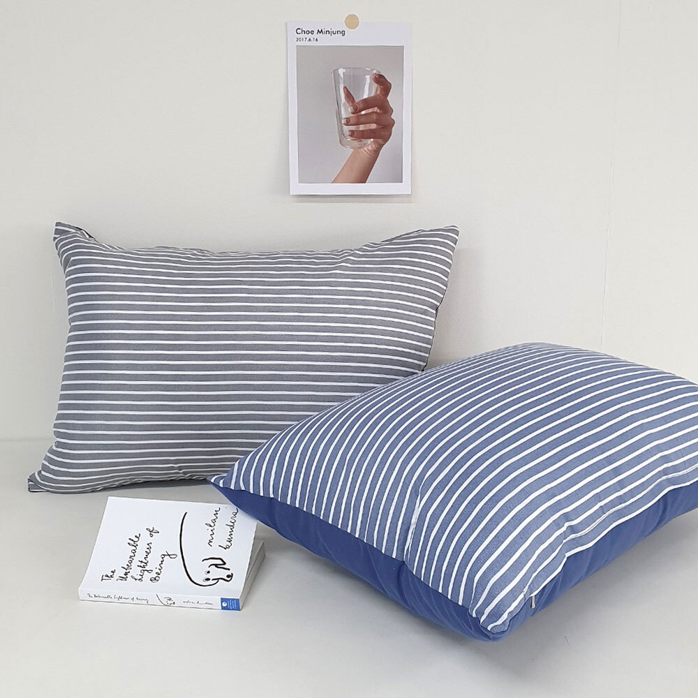 1+1 빈티지 감성 디자인 라인즈 로드 베개커버 2size 2colors 가격 비교 이룸앤 1+1 빈티지 감성 디자인 라인즈 로드 베개커버 2size 2colors