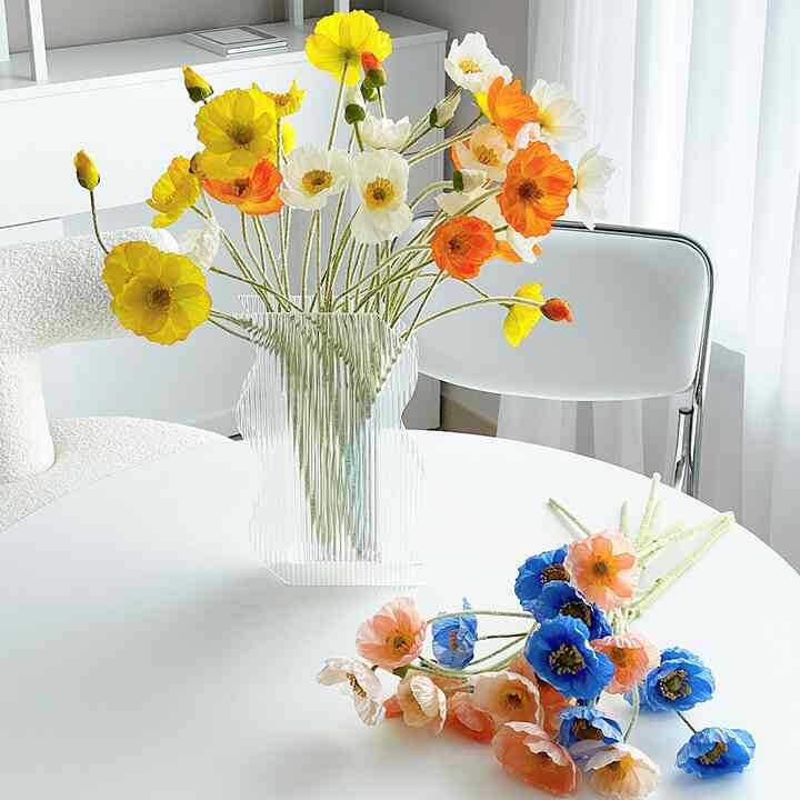 ケシ造花［6色］