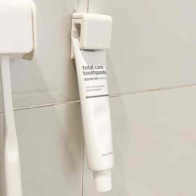 ホワイト 歯磨き粉 チューブホルダー