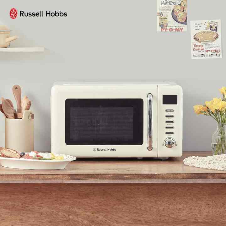 レトロ電子レンジ 17L RH-MW20CR