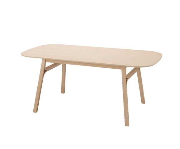 IKEA VOXLÖV Dining Table | Leg-free seating Scandinavian design