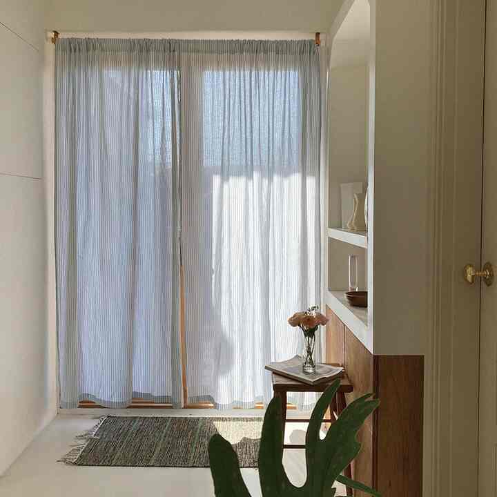 summer stripe コットンカーテン［3サイズ］