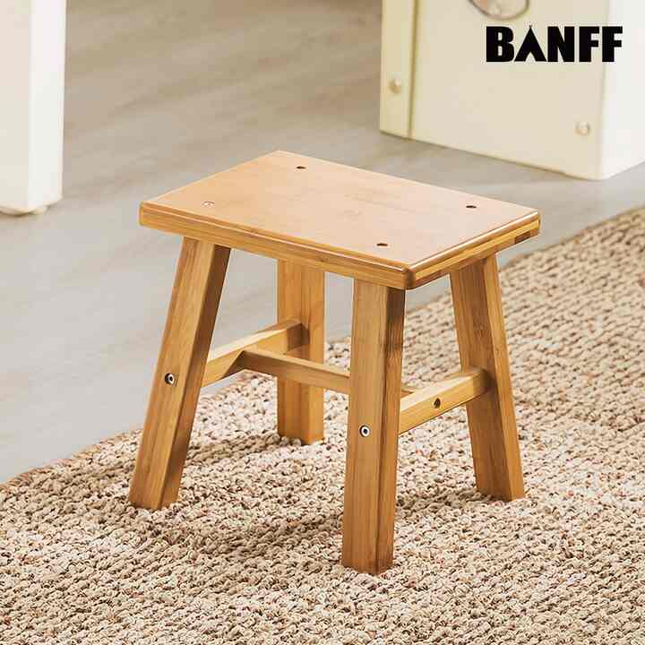 ウッド ミニスツール 24cm 四角