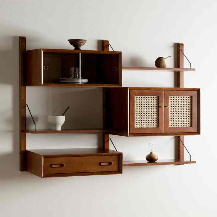 モジュラー ウォールシステム 壁棚