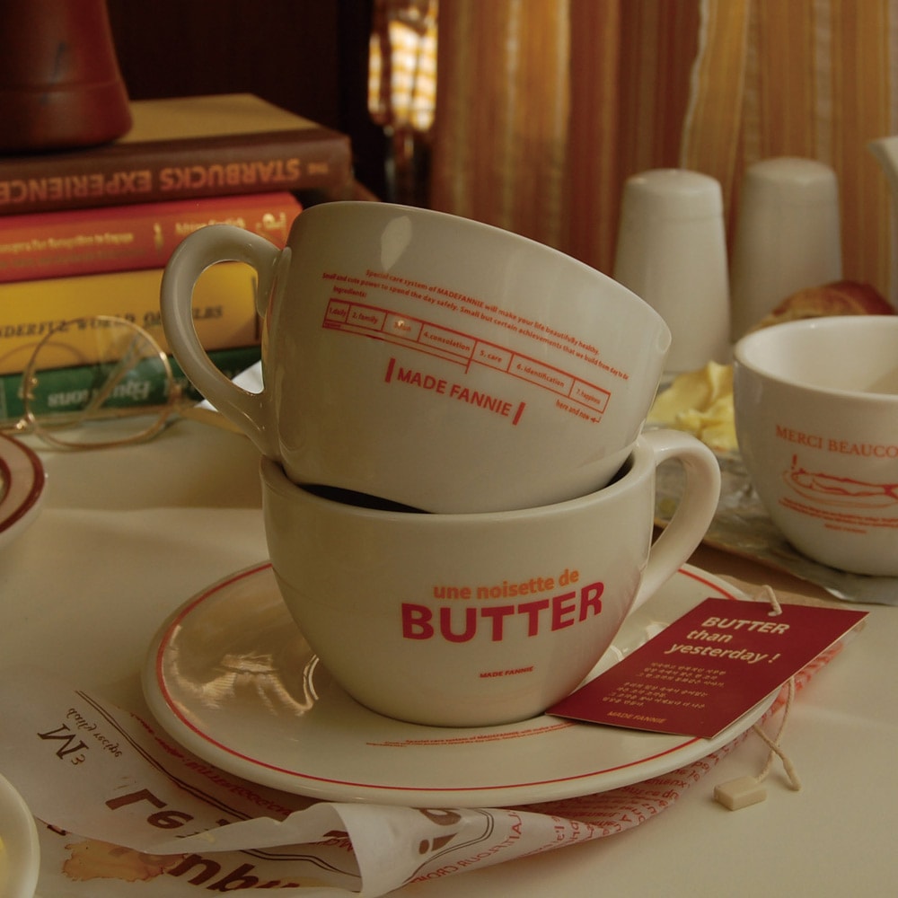 오늘의집 메이드파니 BUTTER coffee cup set