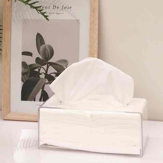 アクリル ティッシュケース