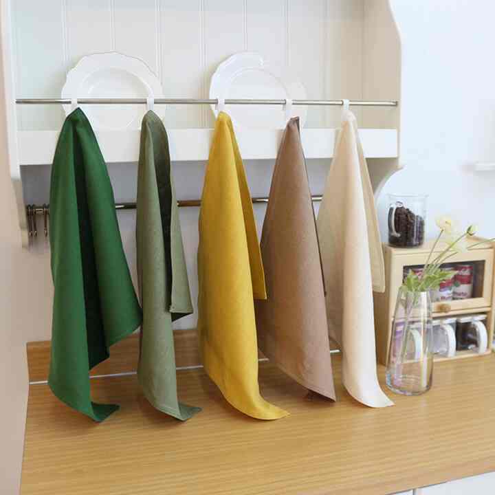 リネン キッチンクロス［5色］