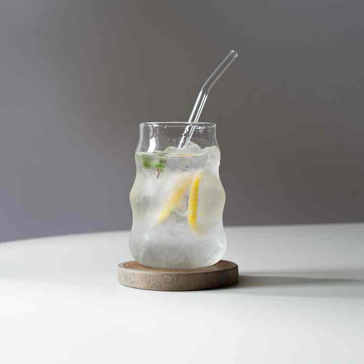 Cloud-Shaped Glass Tumbler Set of 2