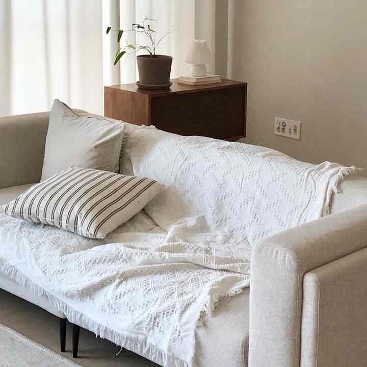 ワンフレッド ソファーカバー White［2サイズ］