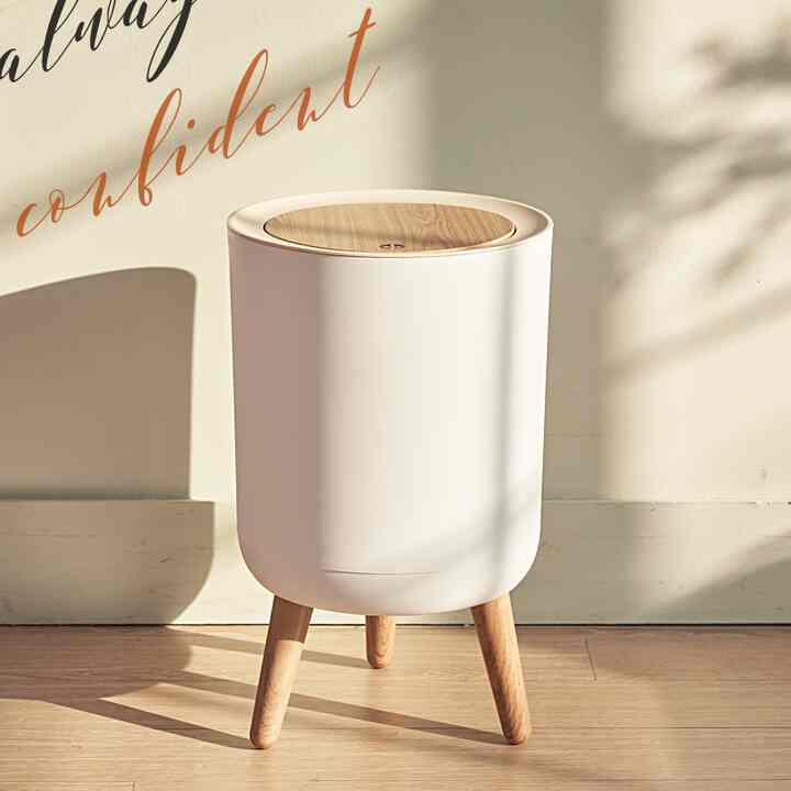 POUBELLE DE MAMAN ラウンドゴミ箱 7L