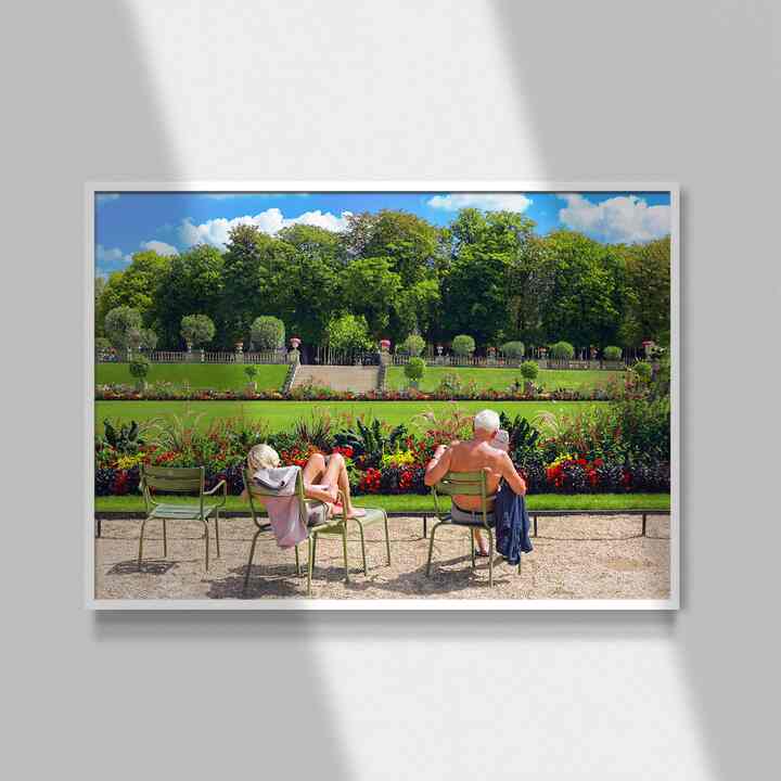 新しい窓、インテリアポスターフレーム - twelve in the afternoon #1