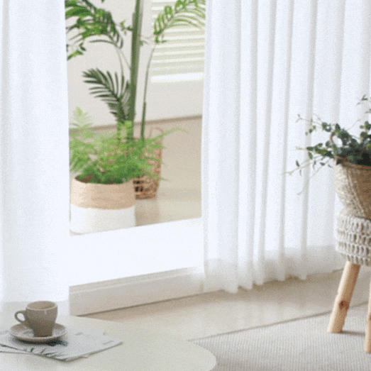 プレミアム ヘリテージ シフォンカーテン