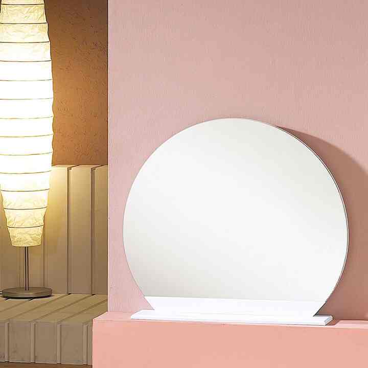 半円 ドレッサー 卓上 鏡