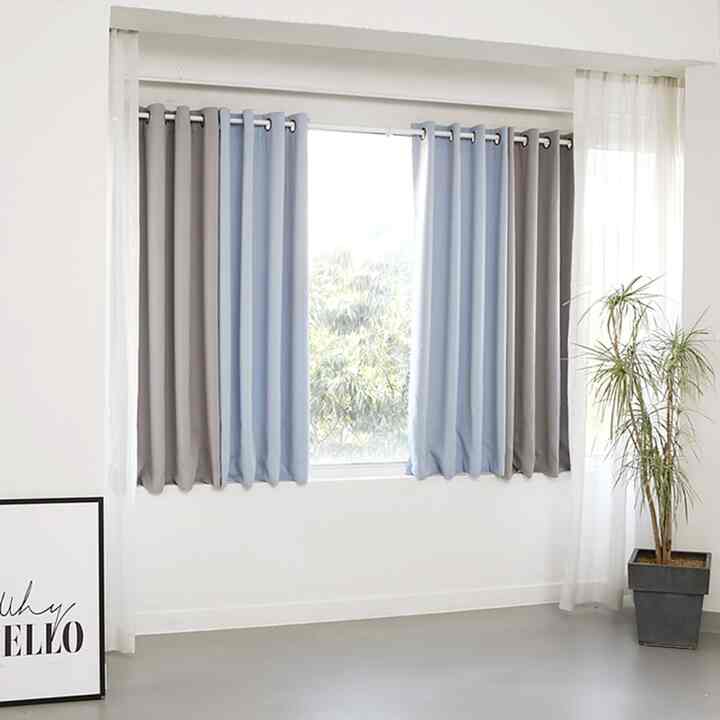 ベーシック 3重 遮光カーテン［12色］