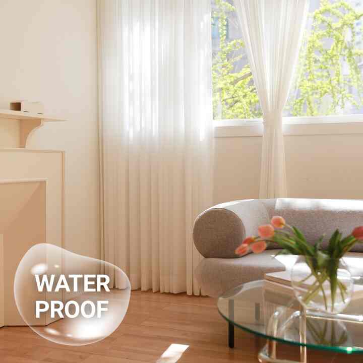 Chiffon カーテン 2.5倍ヒダ