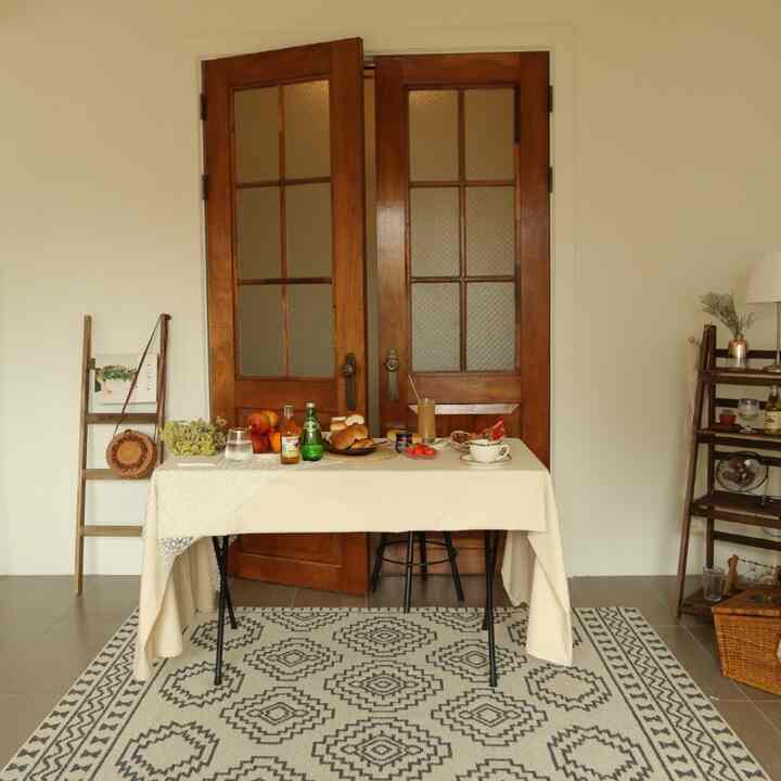 ザイザルルック ラグ カーペット 40x120cm