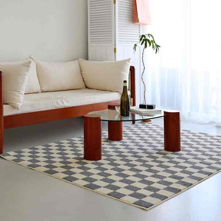 チェッカーボード ラグ［5サイズ］