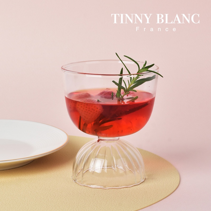 티니블랑 티니블랑 벨 내열유리 칵테일 글라스 300ml 2p세트
