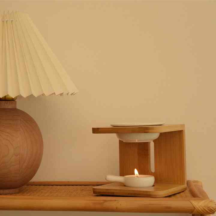 AROMA THERAPY・ウッドアロマバーナーセット［4種］