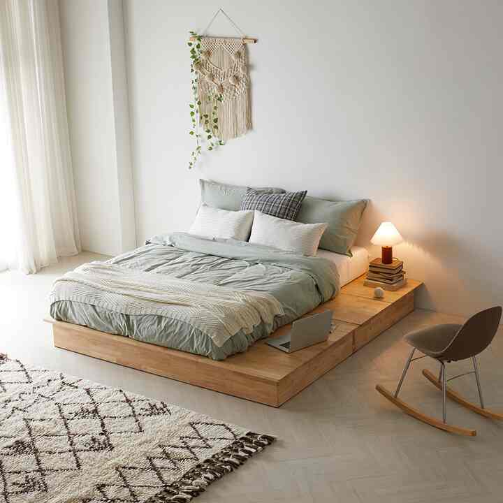 HEADLESS WOODEN ベッドフレーム［2色・15サイズ］