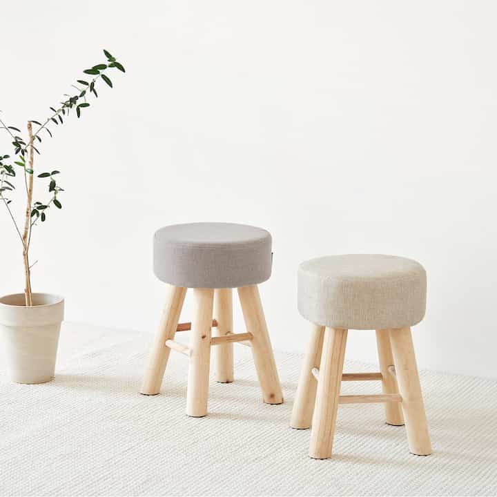 マカロンスツール 2色