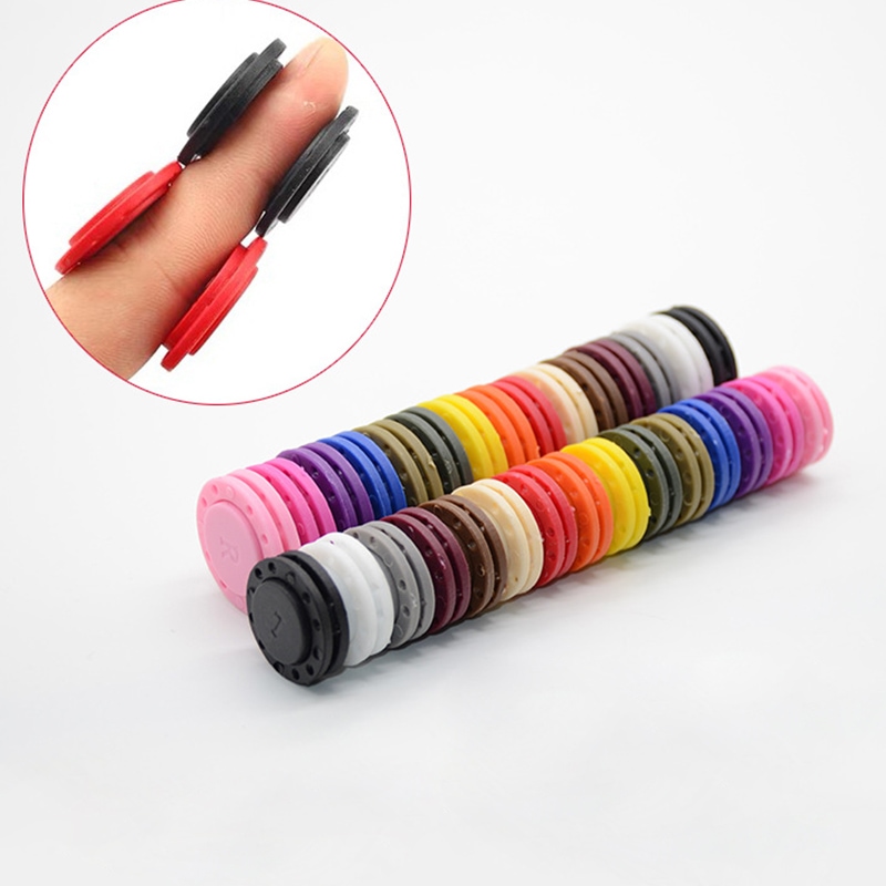 트렌즈 자석 단추 똑딱이 스냅 의류 가방 부자재 2color DD-10993