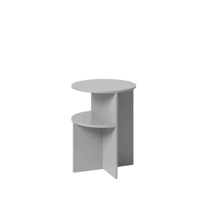 グレー Halves サイドテーブル