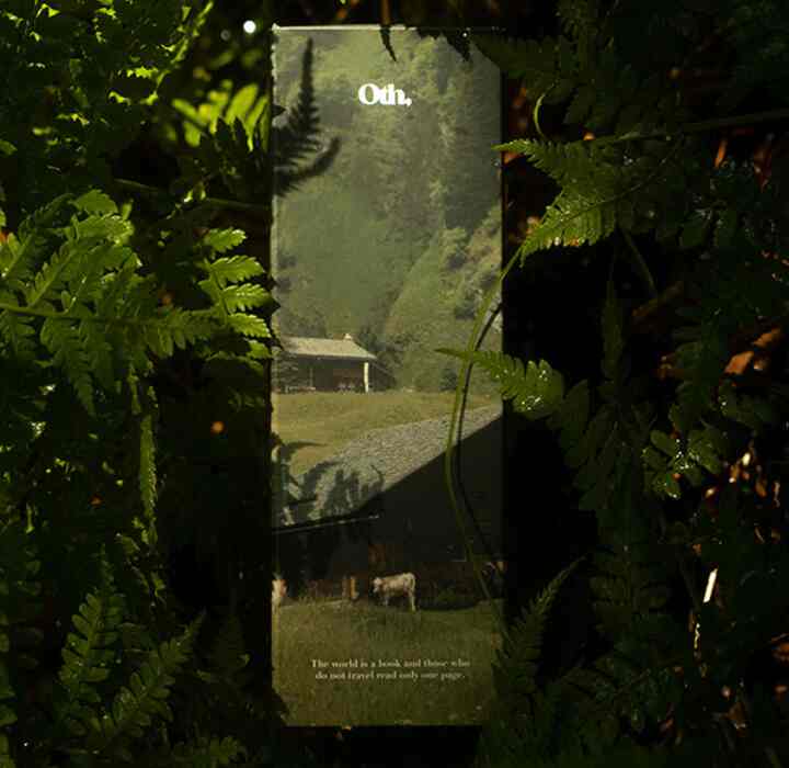 インセンススティック 1. 雨の日のスイス