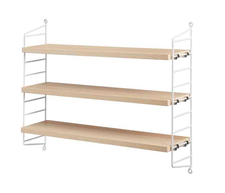 ストリング ポケット String Pocket 壁掛けシェルフ［6色］