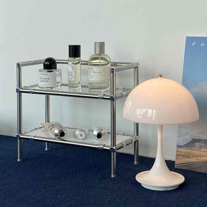 mini module shelf ミニ モジュール シェルフ アクリル ２段 収納