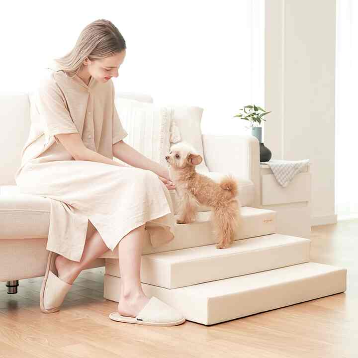 ノンスリップ 調節可能 ペットステップ 階段