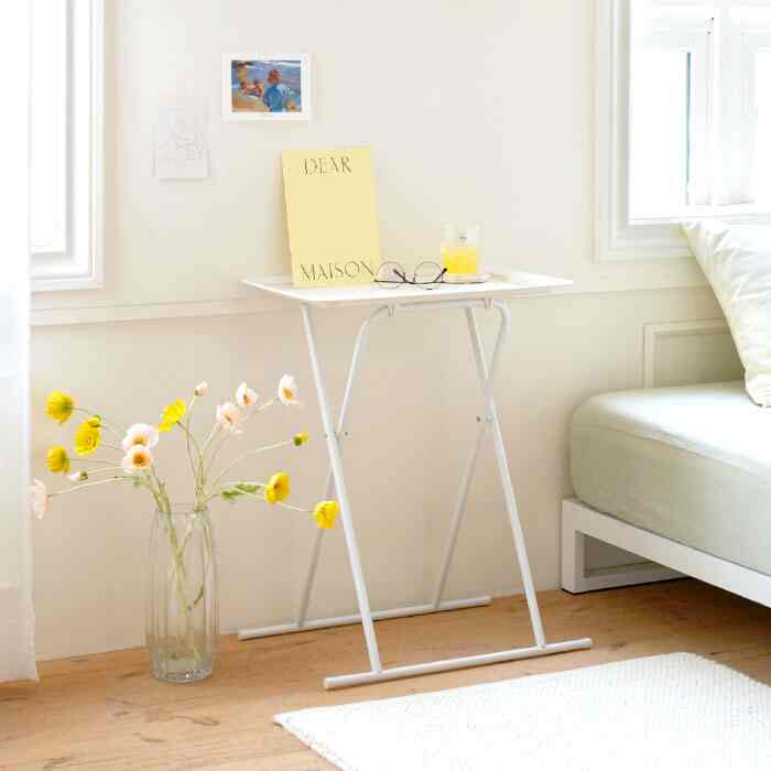 Foldable Steel Side Table