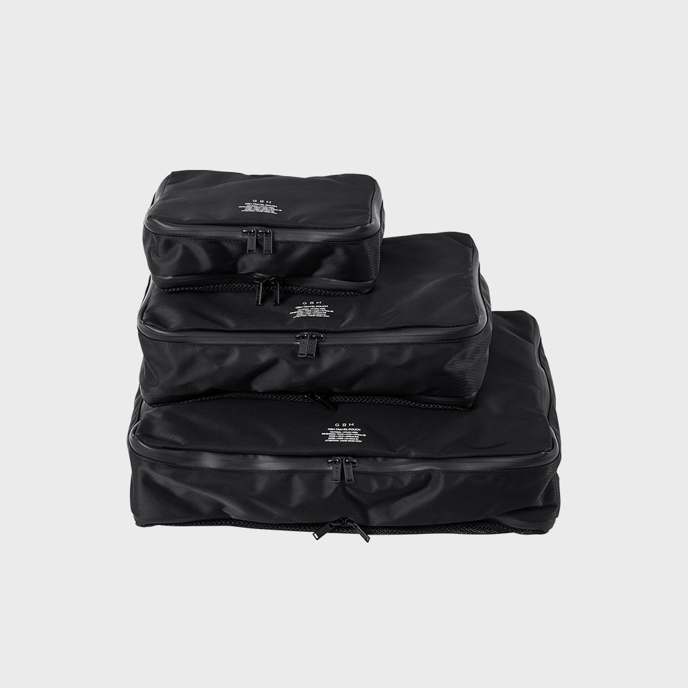 GBH TRAVEL POUCH BLACK (여행용 파우치) 3SIZES