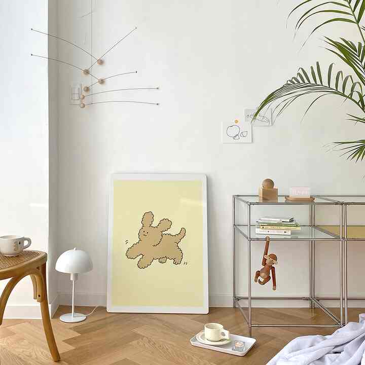 donggle donggle 折りたたみ アートテーブル［7種］