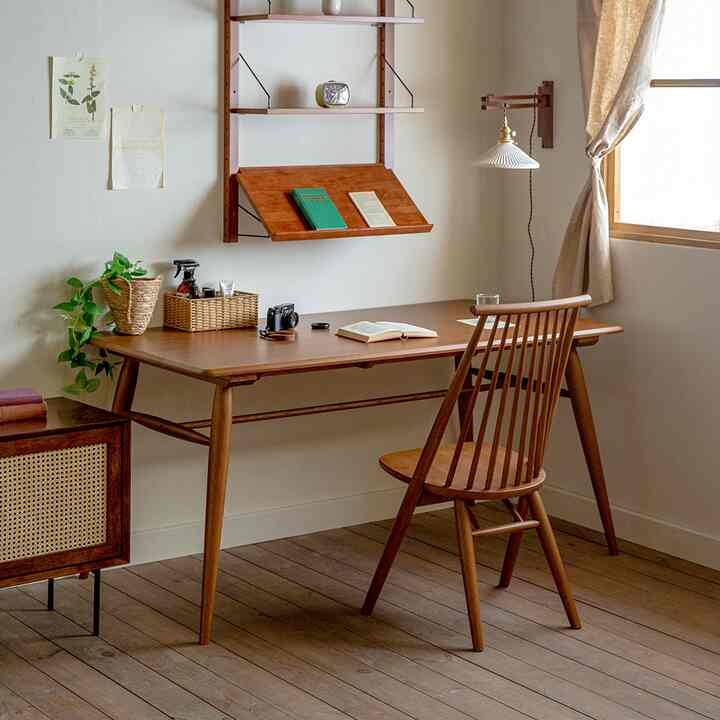 Mei 天然木 ダイニングテーブル 1600