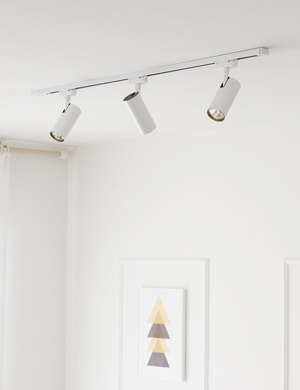 히트조명 LED 자이로 COB 10W / 20W / 30W 레일 조명 1M 3구 세트_3colors