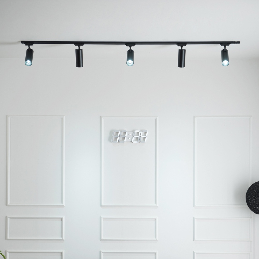 히트조명 LED 자이로 COB 10W / 20W / 30W 레일 조명 일자 2M 세트_3colors