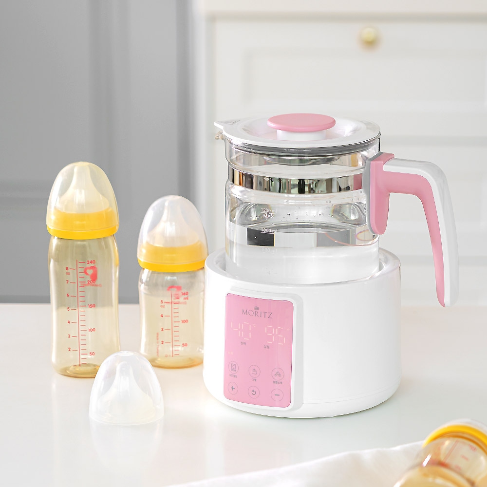 스마트 온도조절 자동보온 분유포트 2.0 SJC-M180BS 티포트 무선주전자 가격 비교 모리츠 스마트 온도조절 자동보온 분유포트 2.0 SJC-M180BS 티포트 무선주전자