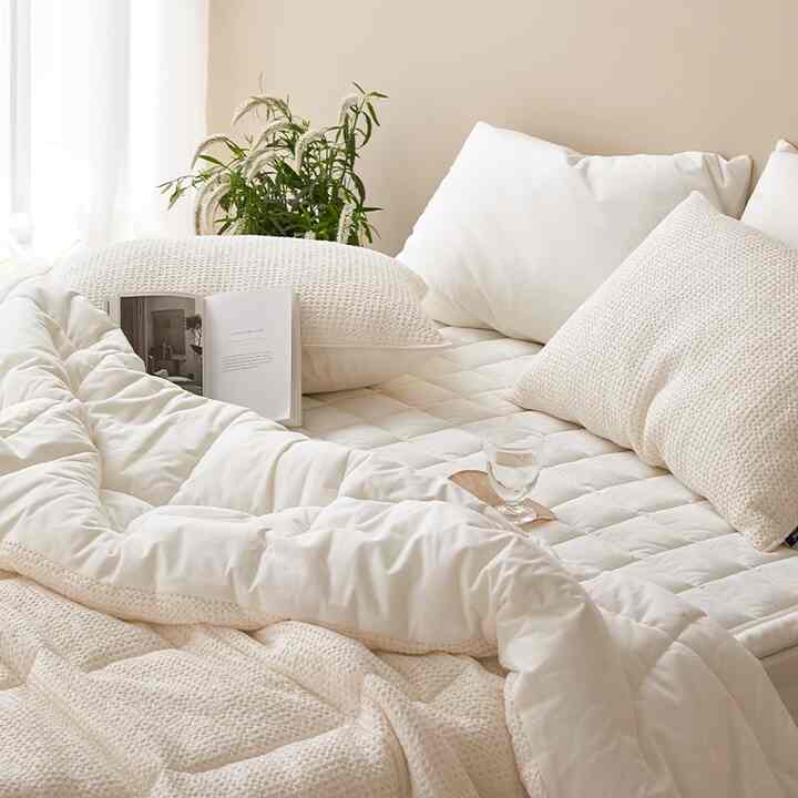 Warming Modal Waffle 掛け布団&枕カバー