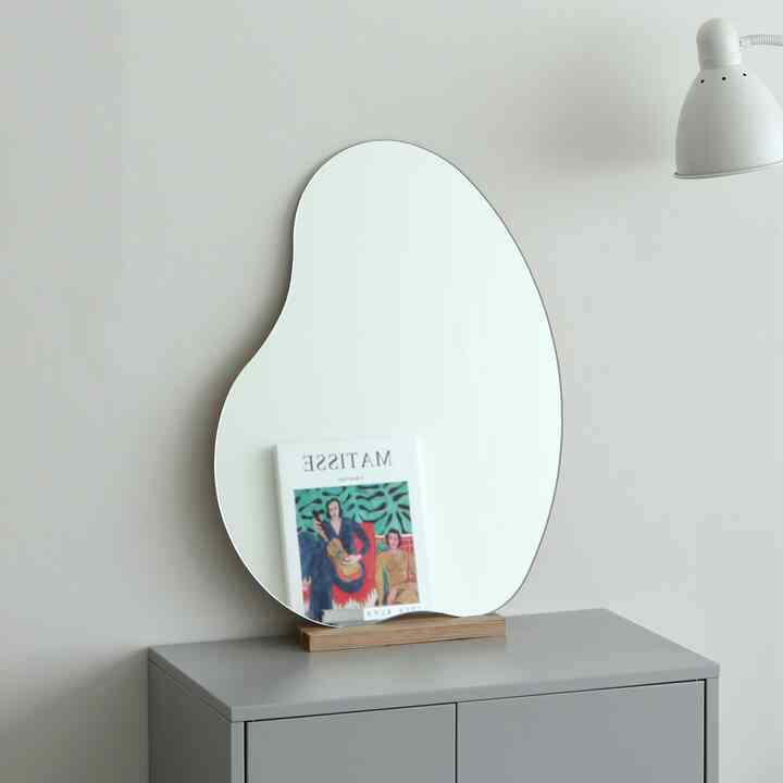 Rarva. ノーフレーム ウェーブミラーM