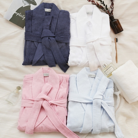 송월타월 송월 프리미엄 호텔샤워 가운 7colors