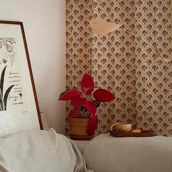 Anne flowers カーテン［4サイズ］