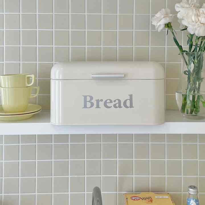 キッチン ティンケース ブレッドボックス［2色］
