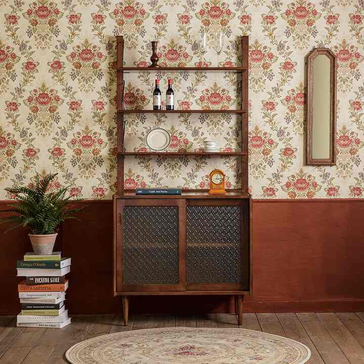 Thelma 原木キャビネット［2色］