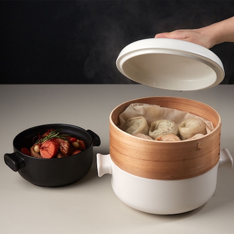 찜기·찜통 > 대나무 찜기 냄비 떡 만두 수육 찜판 실리콘 편백 대게 나무 세라믹 고구마 찜통 | 오늘의집 쇼핑