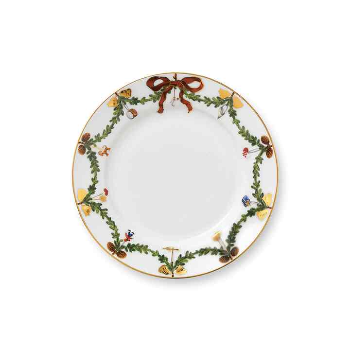 スターフルーテッド クリスマス  プレート