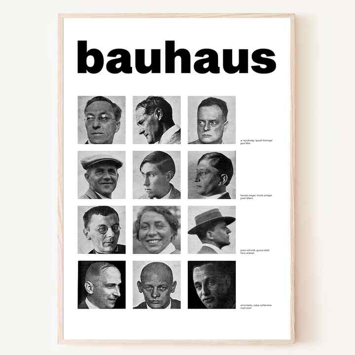 bauhause モダン ポスター