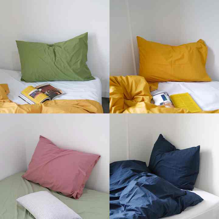 DEEP SOLID 枕カバー［4色・2サイズ］