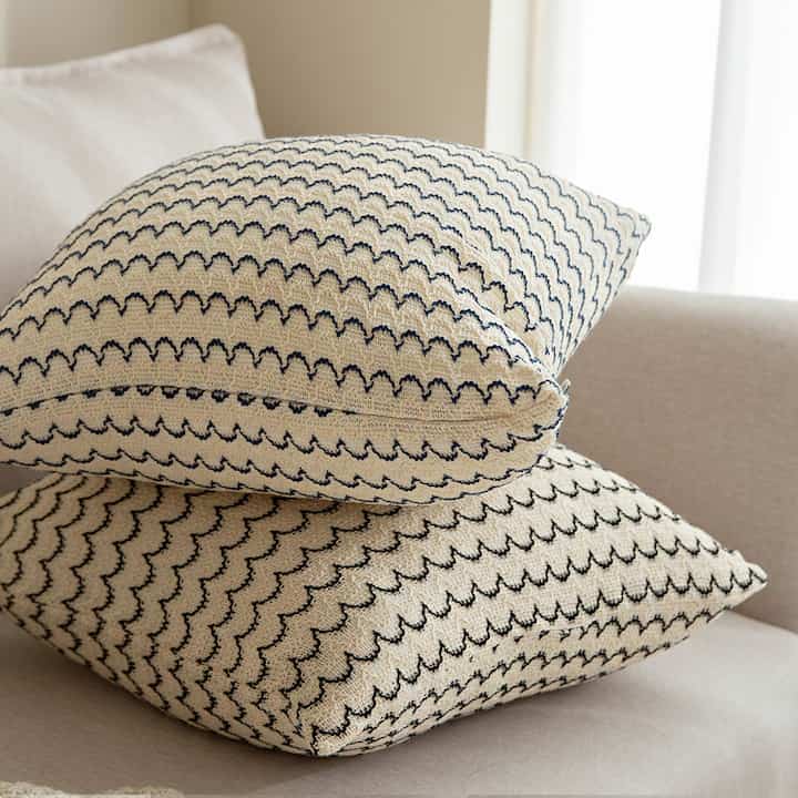 bonjour クッションカバー［2色・2サイズ］